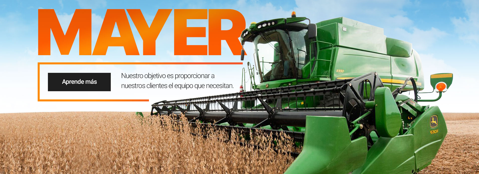 Mayer Agri Equipment - Lea más sobre nosotros
